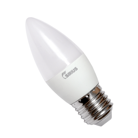 Электрическая лампа светодиодная LED Deco С37 7W E27 4000K...